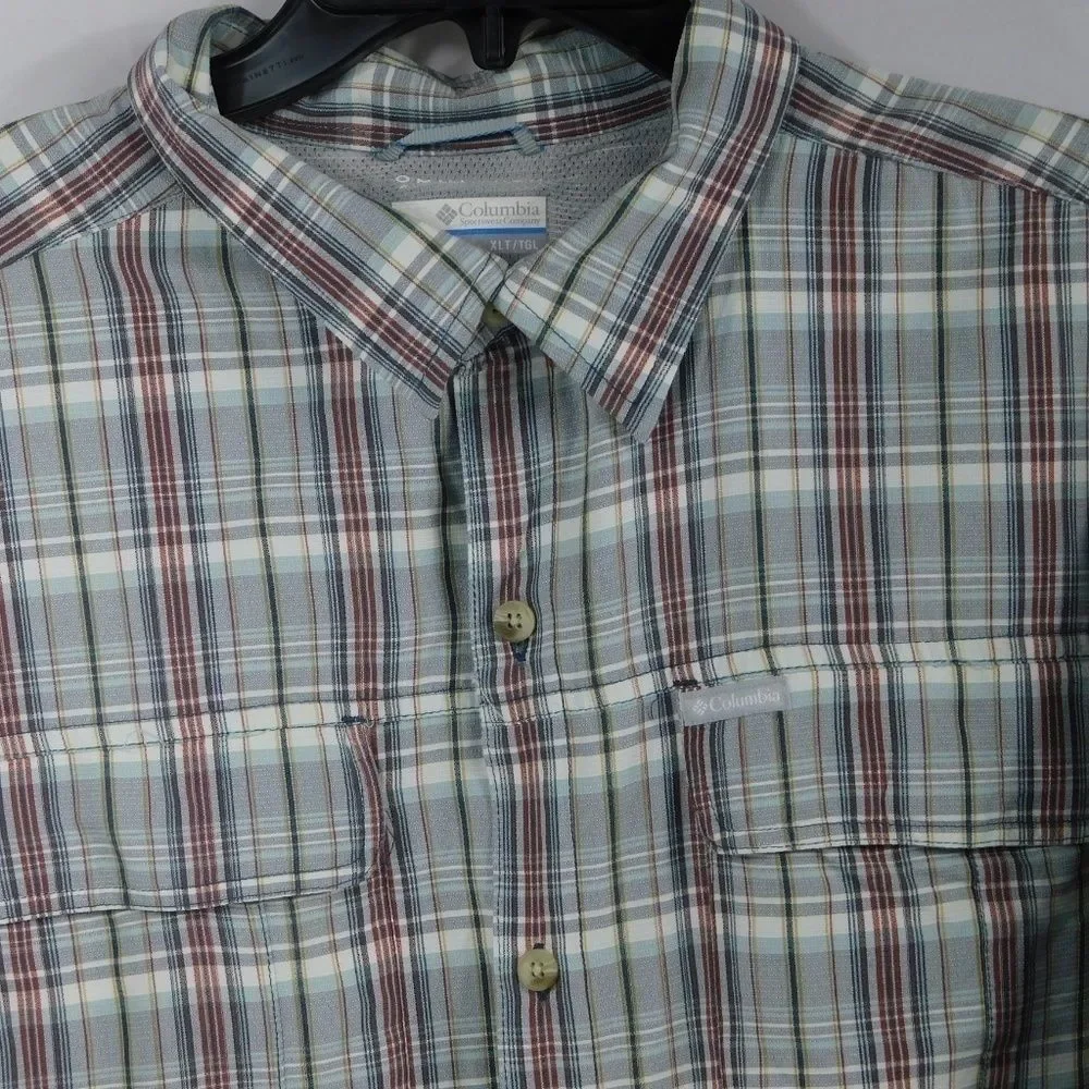 Columbia Multi Colored Plaid Long Sleeve - Picture 3 of 4